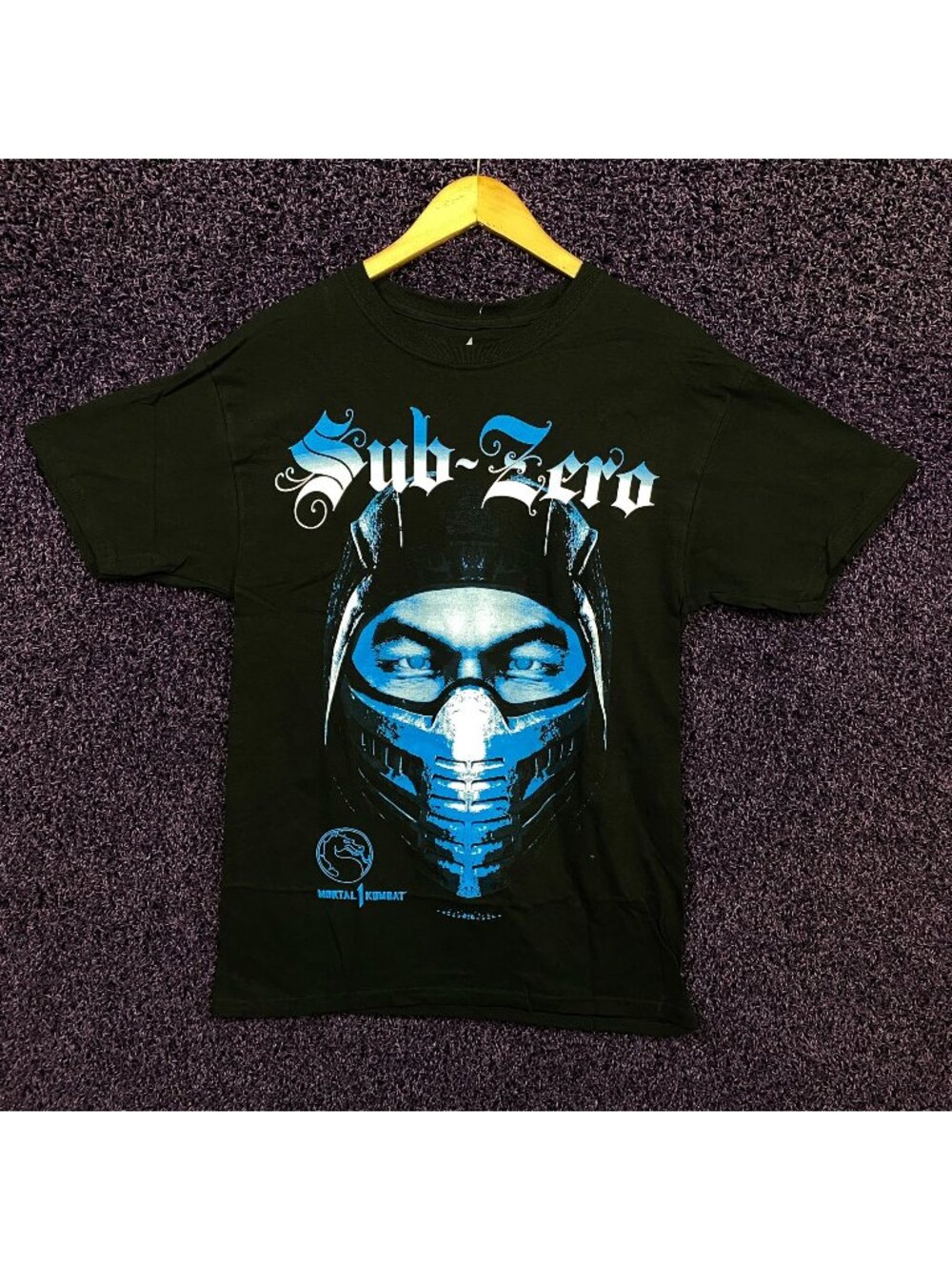 Mortal Kombat Sub Zero double sided T-Shirt Size  Medium
